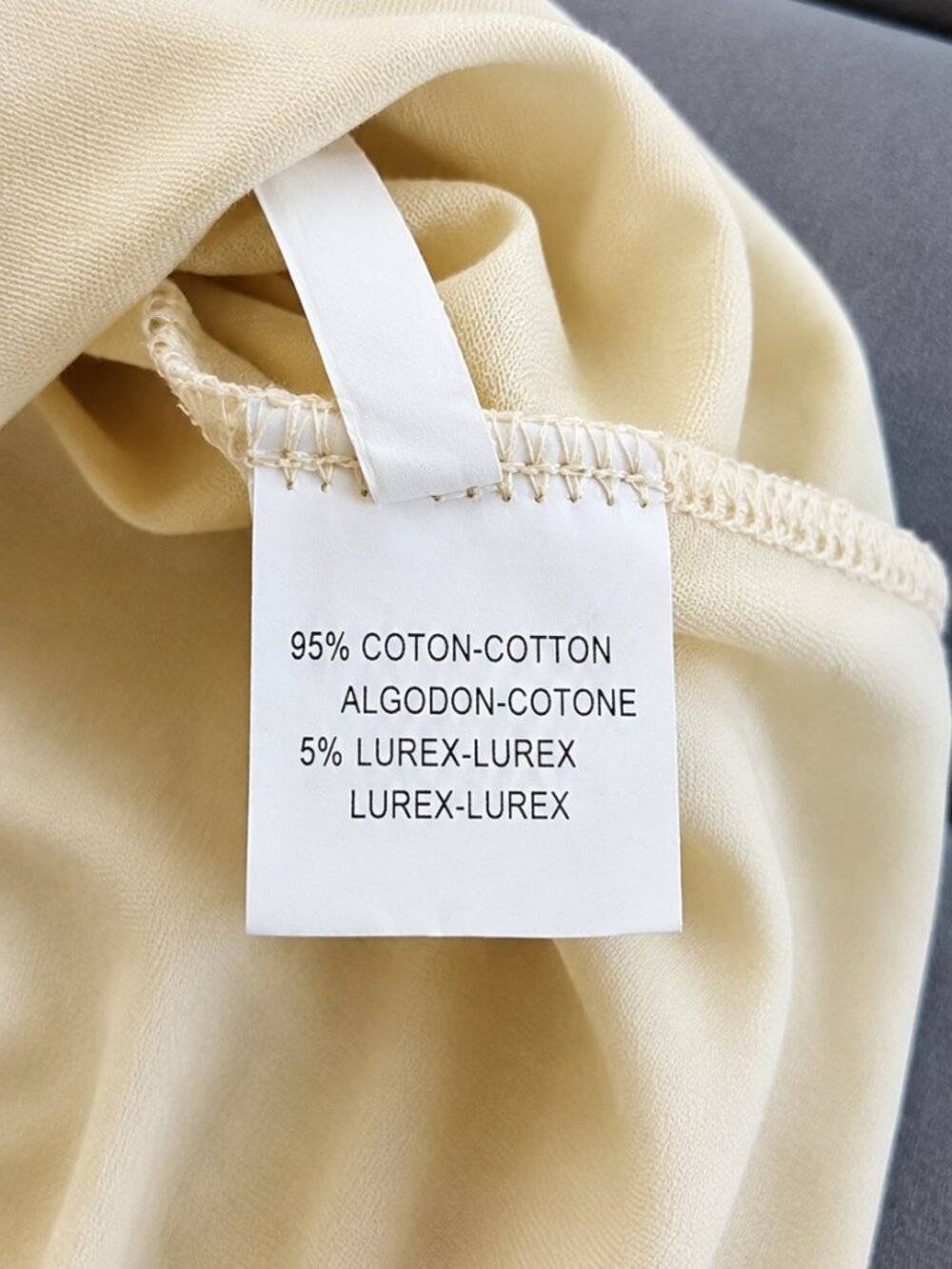 Azara Paris Cream Boho Ruffle Tassel Mini Dress S/M - Picture 7 of 8
